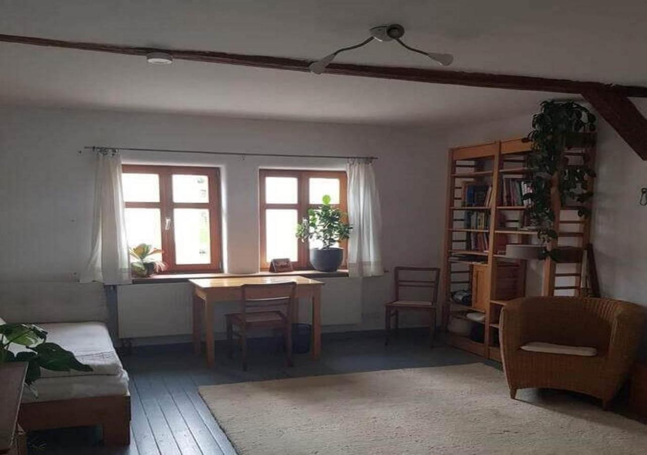 Aeltestes Haus In Quentel - Ferienwohnung 2 Mit Dachterrasse Lichtenau Exterior foto